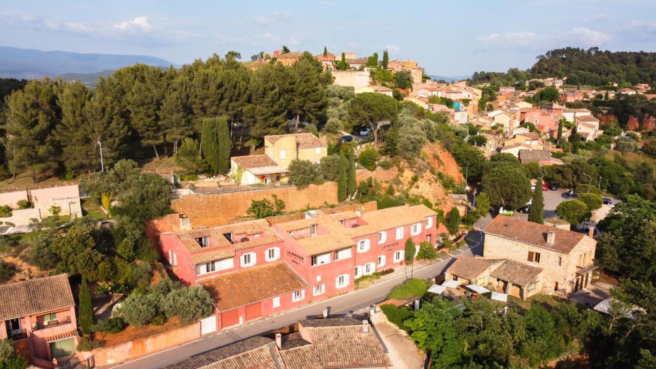 La Maison Des Ocres - Provence Руссільйон Екстер'єр фото